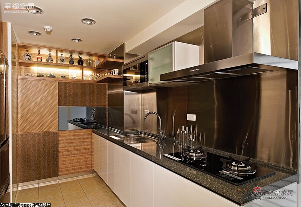 现代 三居 厨房图片来自幸福空间在125.4平方米旅行退休生活46的分享