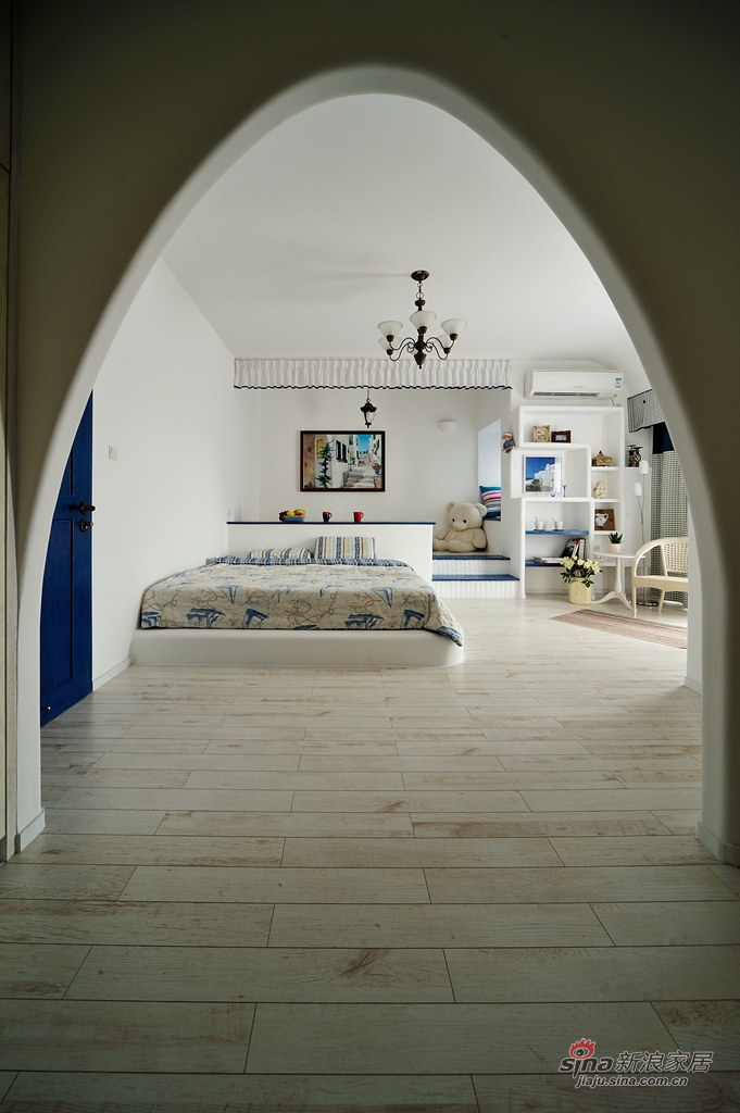 地中海 别墅 卧室图片来自用户2757320995在【高清】280平地中海清新浪漫别墅38的分享