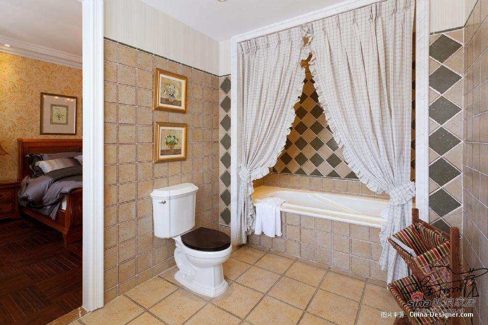 美式 公寓 卫生间图片来自用户1907685403在【高清】168平加州阳光样板间28的分享