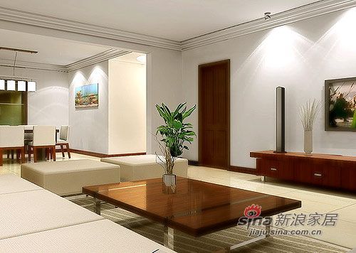 中式 三居 客厅图片来自用户1907659705在6万装126平雅致中式3居76的分享