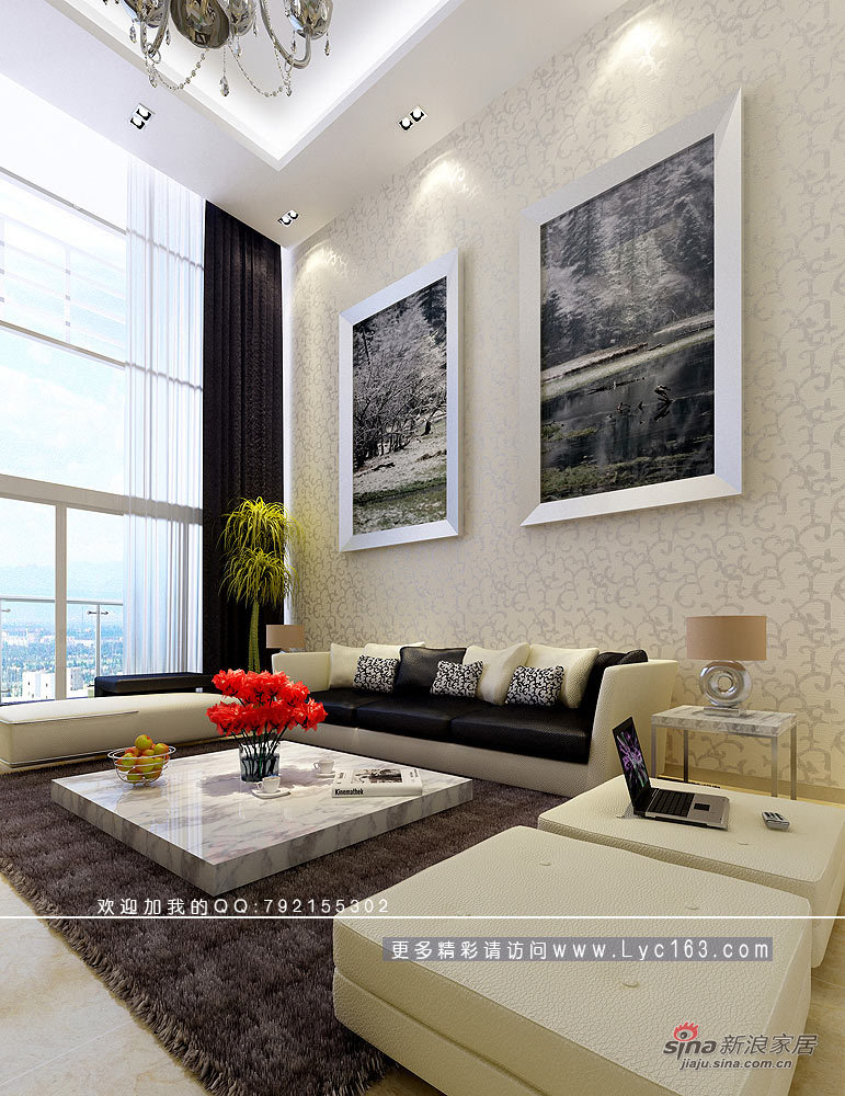 欧式 四居 客厅图片来自用户2746869241在品味古典与现代交相辉映的复式豪宅26的分享