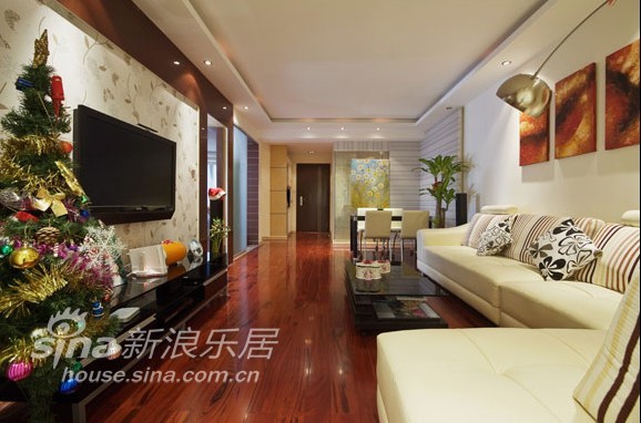 简约 二居 客厅图片来自用户2737759857在春亭装潢 简约温馨装扮冬的小屋38的分享
