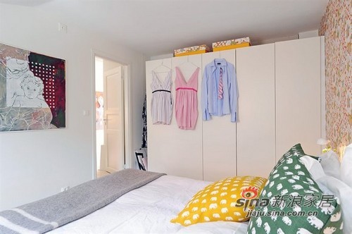 北欧 其他 卧室图片来自用户1903515612在清爽实用80平宜家风格顶楼小公寓23的分享