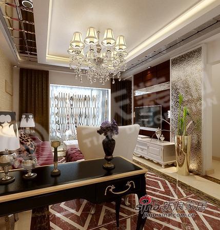 欧式 二居 客厅图片来自阳光力天装饰在完美打造奢华欧式浪漫两居室55的分享