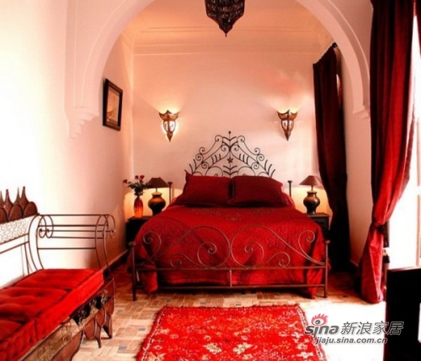 其他 其他 卧室图片来自用户2558757937在摩洛哥风格的卧室装修大赏49的分享