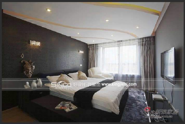 现代 公寓 卧室图片来自用户2771250253在实景147㎡|别墅设计79的分享