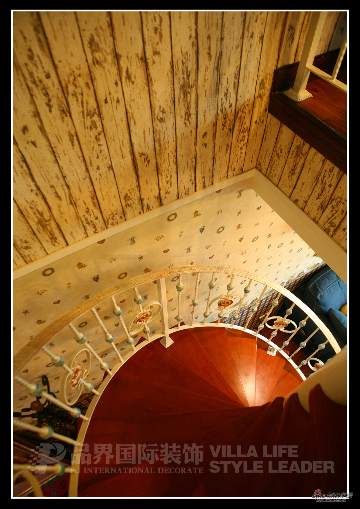 地中海 复式 楼梯图片来自用户2756243717在【高清】永威东棠复式 244平 地中海风格78的分享
