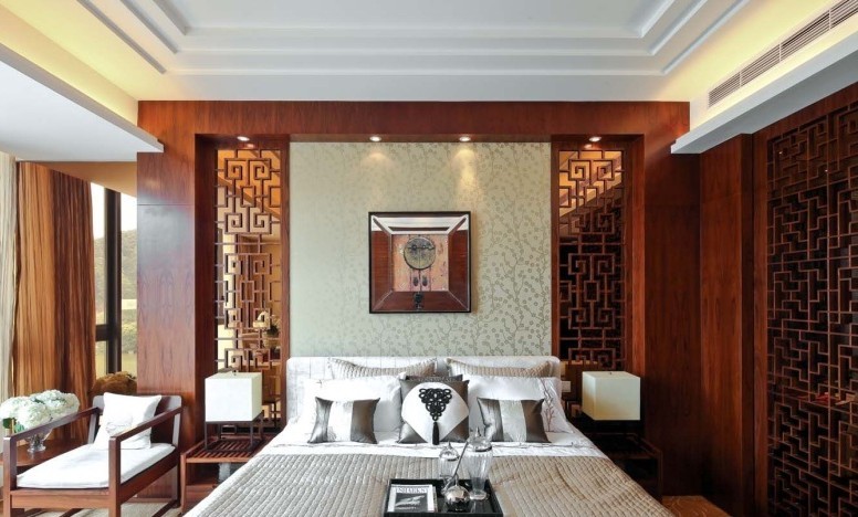 中式 四居 卧室图片来自用户1907662981在13.5万铸造奢华中式四居室71的分享