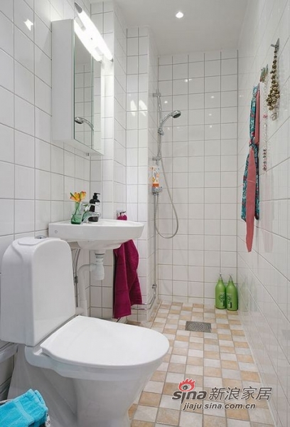 简约 一居 卫生间图片来自用户2557979841在哥德堡58平米小公寓：巧妙变身大空间49的分享