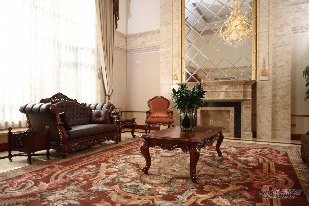 欧式 别墅 客厅图片来自用户2746869241在御翠园别墅设计82的分享