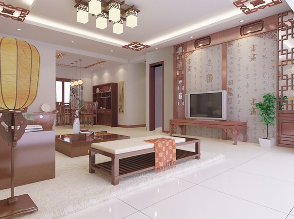 中式 四居 客厅图片来自用户1907659705在6.48万 完美打造中式风情73的分享