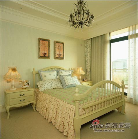 欧式 别墅 卧室图片来自用户2745758987在290坪欧式经典澳兰湾别墅83的分享