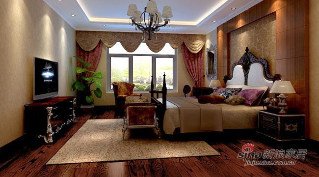 欧式 复式 卧室图片来自用户2745758987在京达国际公寓---欧式现代典雅的亲密融合71的分享