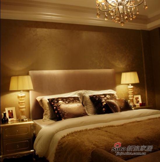 欧式 别墅 卧室图片来自用户2745758987在奢豪别墅 皇家享受63的分享