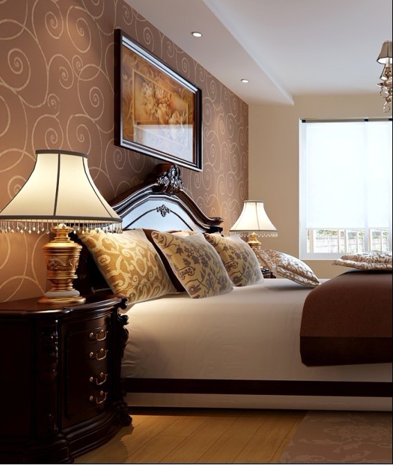 欧式 别墅 卧室图片来自用户2772856065在320平米欧式风格打造惬意浪漫别墅76的分享