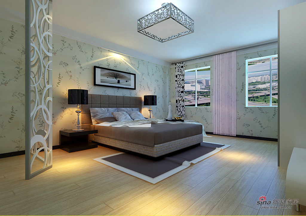 简约 三居 卧室图片来自用户2738829145在大胆的设计师紫御公馆你敢吗95的分享