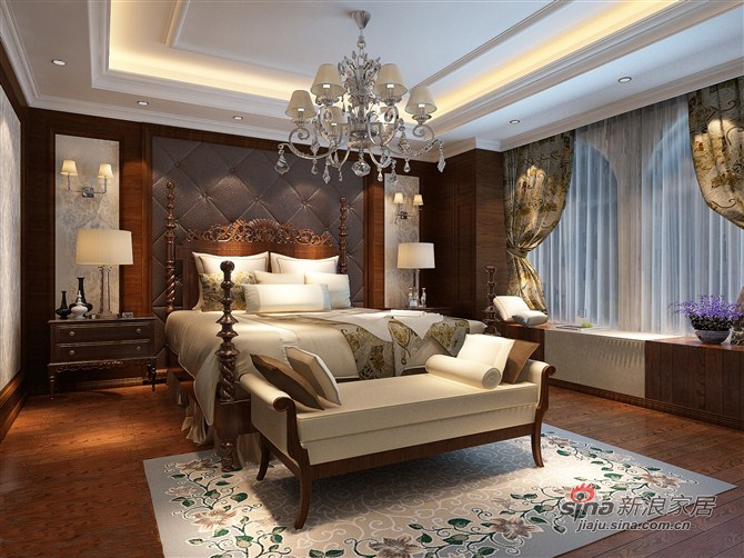 中式 复式 卧室图片来自用户1907661335在统建大江园61的分享