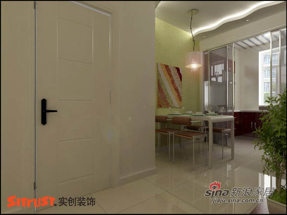简约 一居 餐厅图片来自用户2557010253在4万8打造清新大方的星河城小区72的分享