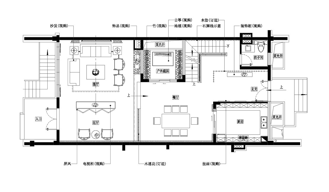中式 别墅 户型图图片来自wulijuan_16在滨海御庭T1型别墅28的分享