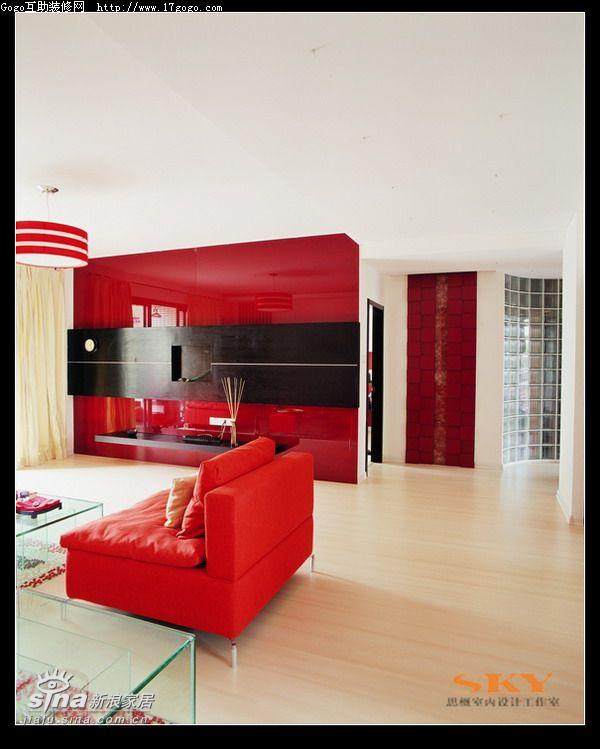 简约 复式 客厅图片来自用户2745807237在时尚风向标—红黑白演绎89的分享