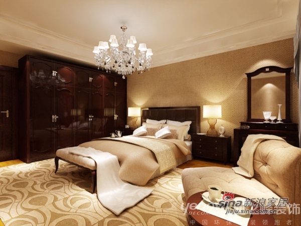 欧式 跃层 卧室图片来自用户2746953981在天津大都会欧式设计作品之优雅人生46的分享
