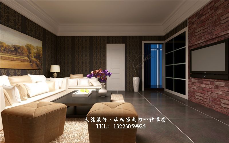 简约 一居 客厅图片来自用户2737735823在未来城雅居主题家庭装修设计52的分享