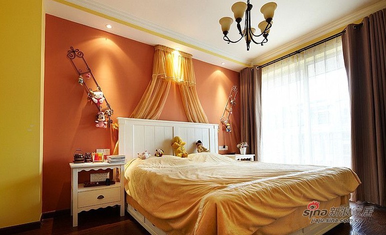 地中海 loft 卧室 公主房图片来自用户2757320995在爱生活小妞装125平艳丽地中海18的分享