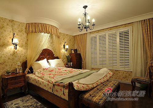 欧式 三居 卧室图片来自用户2557013183在现代与古典欧式结合的静谧家居17的分享