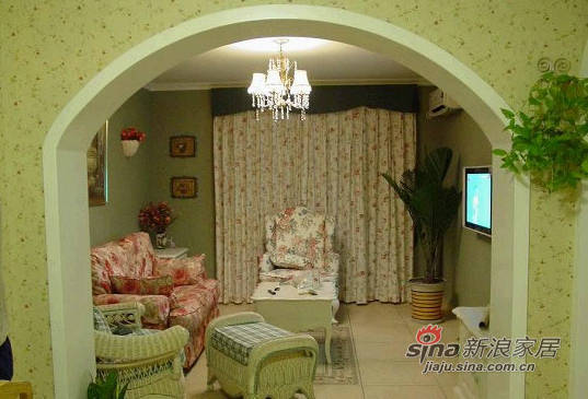 田园 二居 客厅图片来自用户2557006183在岁月金沙78平方84的分享
