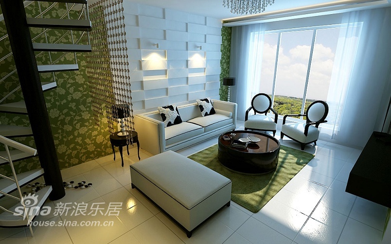 简约 复式 客厅图片来自用户2738820801在享受阳光和自然的亲切美44的分享