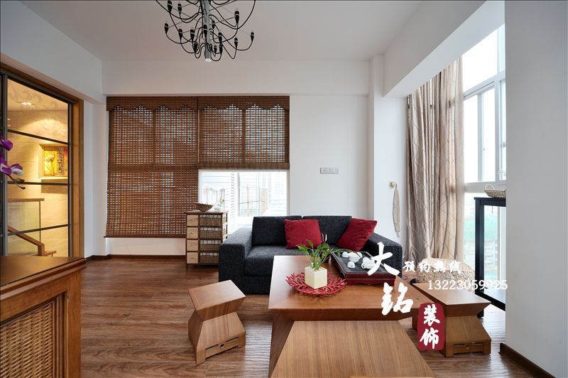 中式 复式 书房图片来自用户1907696363在【高清】翡翠城简中式风格家庭装修案例56的分享