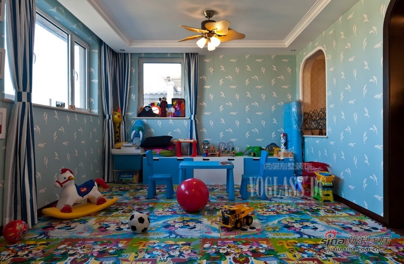欧式 别墅 儿童房图片来自用户2746889121在身边活色生香的欧式古典27的分享