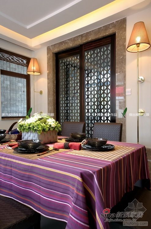 中式 别墅 餐厅图片来自用户1907659705在萧氏设计——情韵中国39的分享