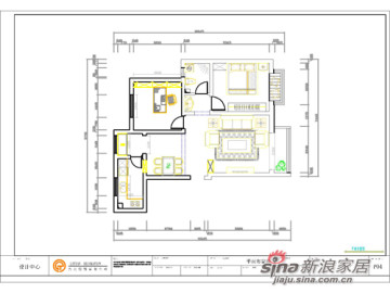 87平两居标层A户型61