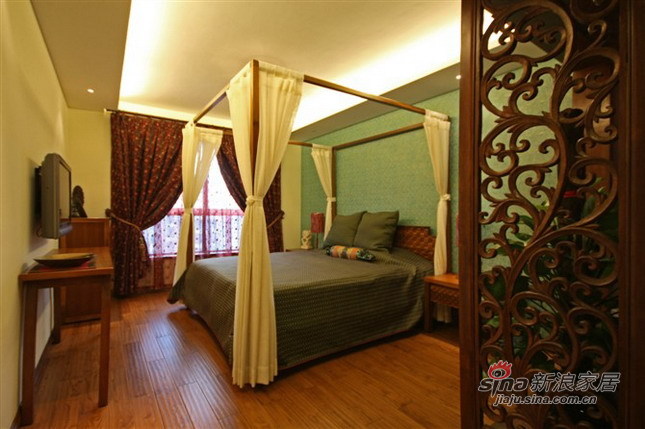 其他 四居 卧室图片来自用户2737948467在180平原生态迷人东南亚风格家居45的分享