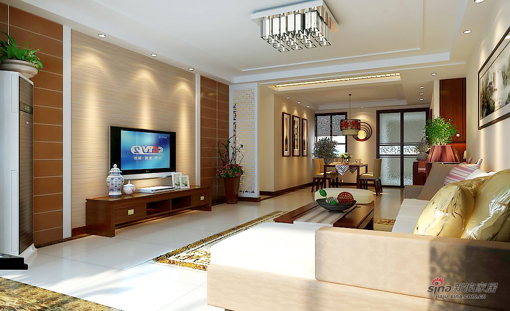 中式 四居 客厅图片来自用户1907661335在现代东方主义200平米四室两厅48的分享