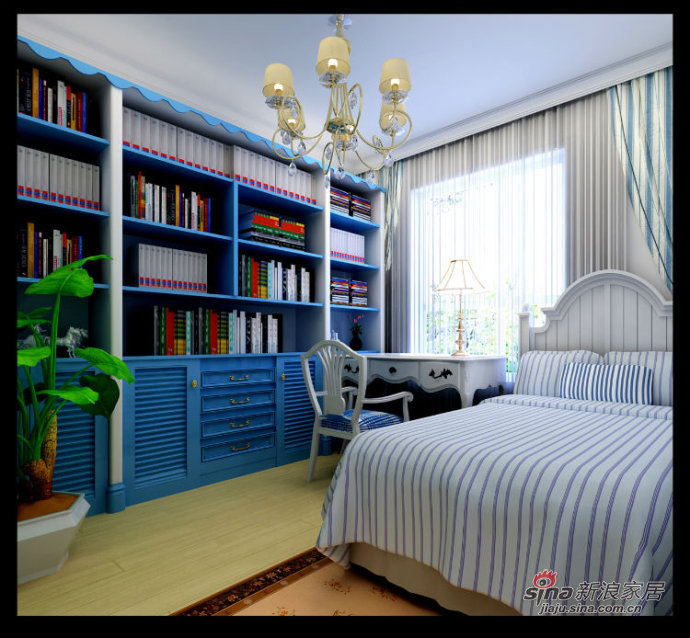 地中海 二居 客厅图片来自用户2757320995在5.4万打造富民河畔家园80平时尚地中海风情19的分享