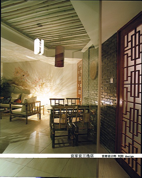 中式 二居 餐厅图片来自用户1907659705在采菊东篱下悠然现美家31的分享