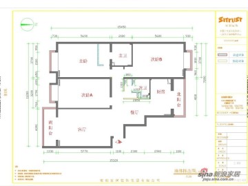9.7万装120平3居简欧风93