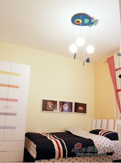 地中海 三居 卧室图片来自用户2757320995在110㎡新婚装房简约风的无敌色彩蜕变53的分享