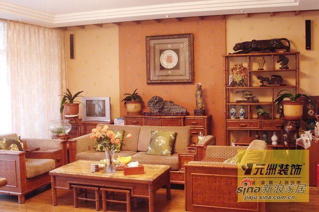 中式 三居 客厅图片来自用户1907658205在草木本有心 元洲装饰设计师出品83的分享