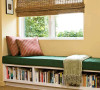 还是简单类似飘窗的书柜，舒服又实用。