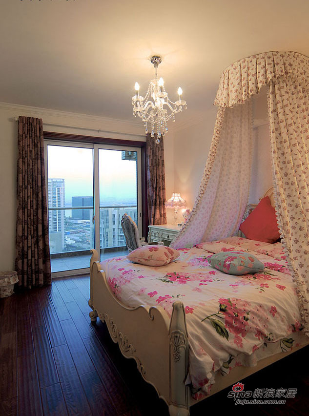 新古典 三居 卧室图片来自用户1907664341在【高清】150平新古典舒适3居室52的分享