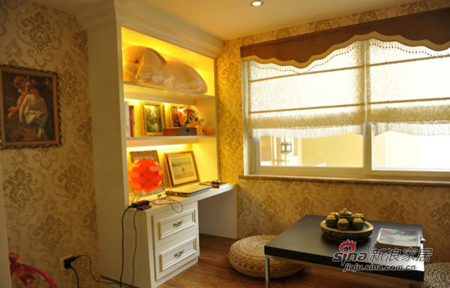 欧式 三居 卧室图片来自朗润装饰工程有限公司在夫妻146平欧式风格3居的分享