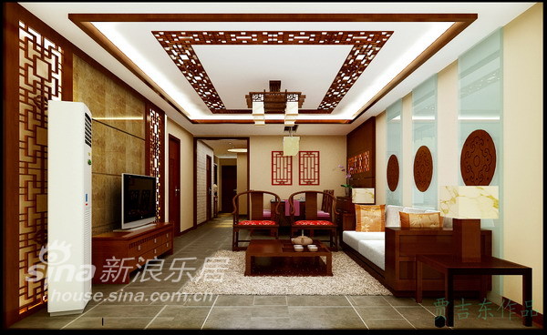 简约 一居 客厅图片来自用户2556216825在端庄、大方别具韵味的中国风97的分享