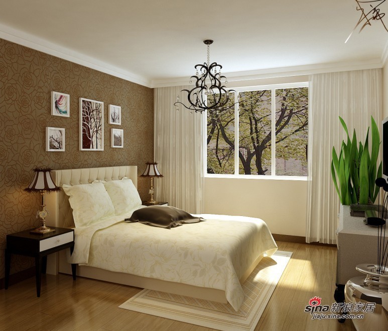 简约 一居 卧室图片来自用户2739153147在3.6万巧装现代简约完美居家61的分享