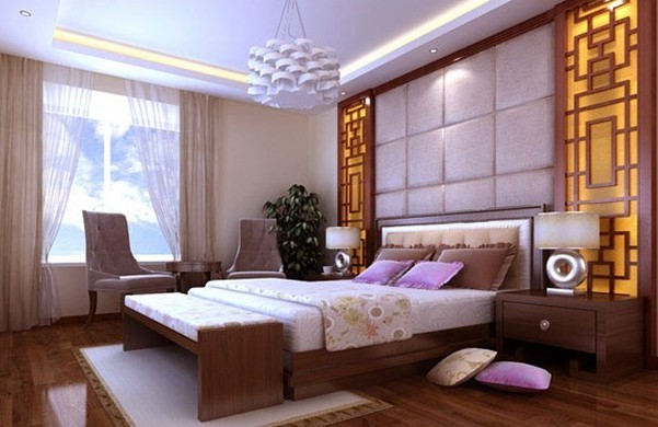 中式 四居 卧室图片来自用户1907659705在6.48万 完美打造中式风情73的分享