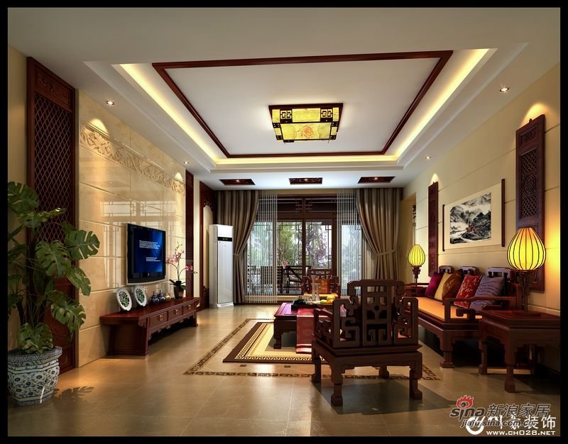 简约 一居 客厅图片来自用户2737786973在蜀郡别墅中式风格89的分享