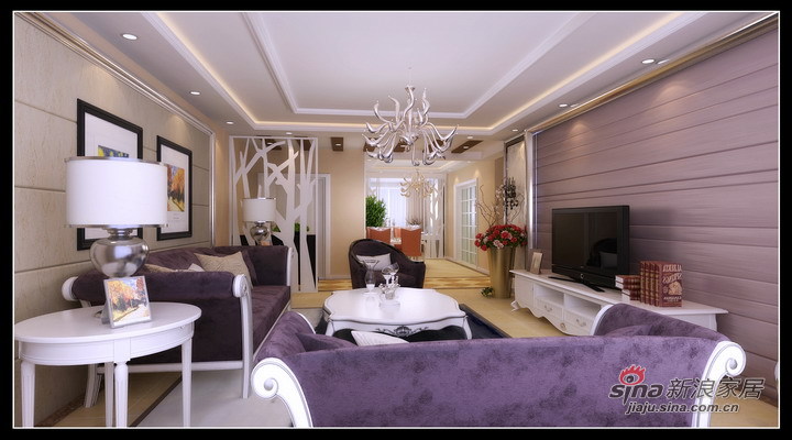 欧式 三居 客厅图片来自用户2746953981在沈阳实创装饰 金地滨河国际44的分享