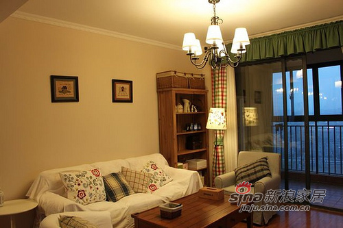 田园 公寓 客厅图片来自用户2557006183在68平混搭小屋 美式田园+日式风格91的分享